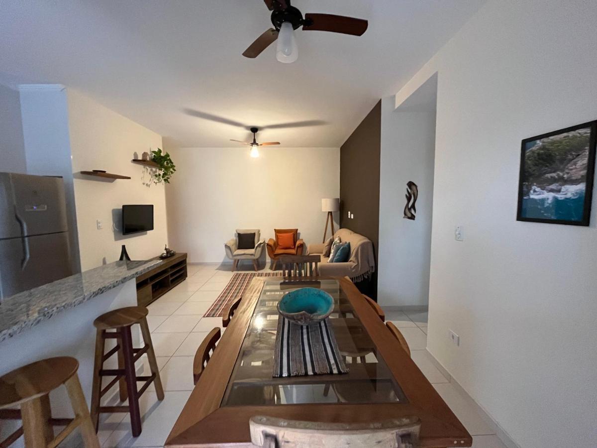Apt 2 Suites Com Ar Condicionado E Piscina Ubatuba Bagian luar foto